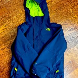 Navy NF raincoat